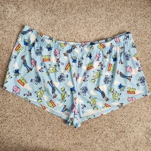 Disney Blue Toy Story Pajama Shorts